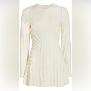 NWOT White Long Sleeve Sweater Dress Similar to H&M Dress